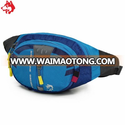 cheapest small moq waterproof fanny packs for Men custom logo outdoor hiking camping sport waist bag